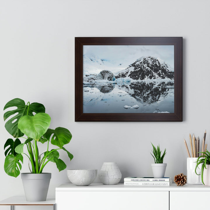 Reflected Calm - Framed Print - Visiting This World