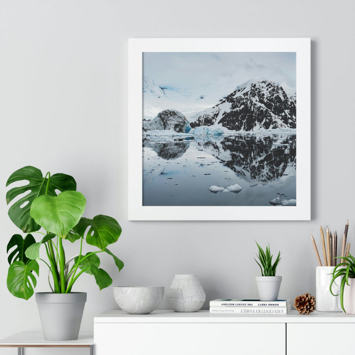 Reflected Calm - Framed Print - Visiting This World