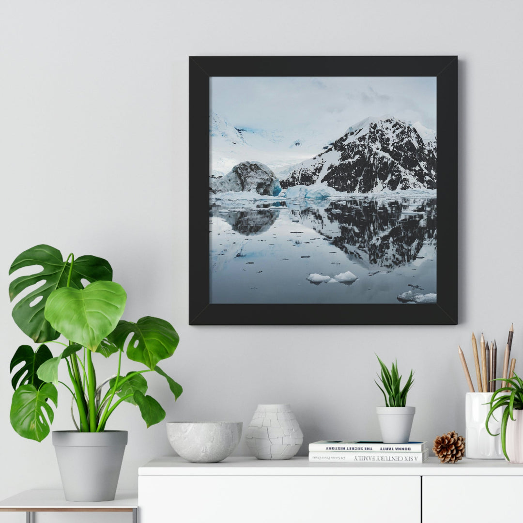 Reflected Calm - Framed Print - Visiting This World