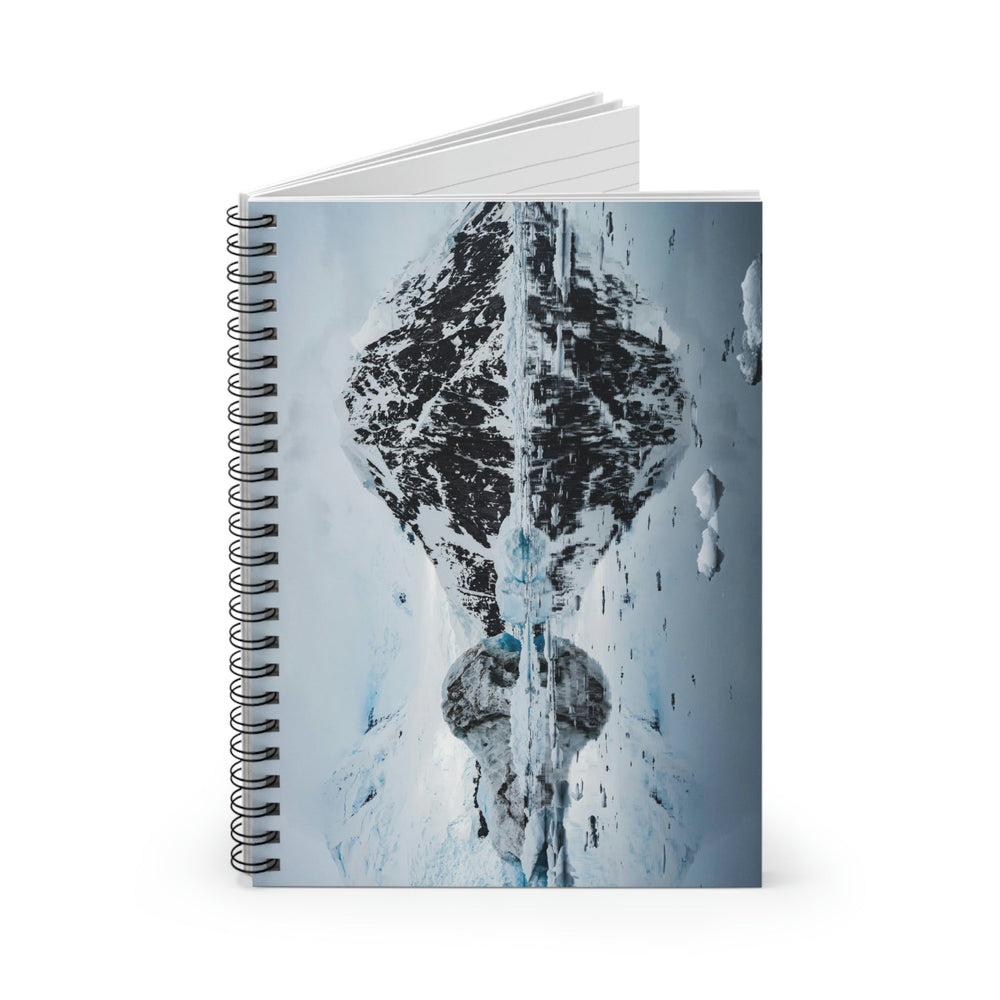 Reflected Calm - Spiral Ruled Line Notebook - Visiting This World