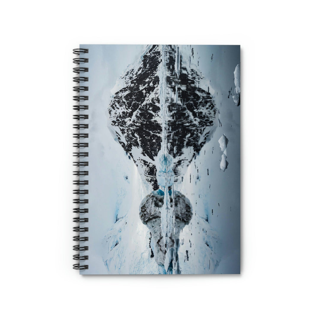 Reflected Calm - Spiral Ruled Line Notebook - Visiting This World