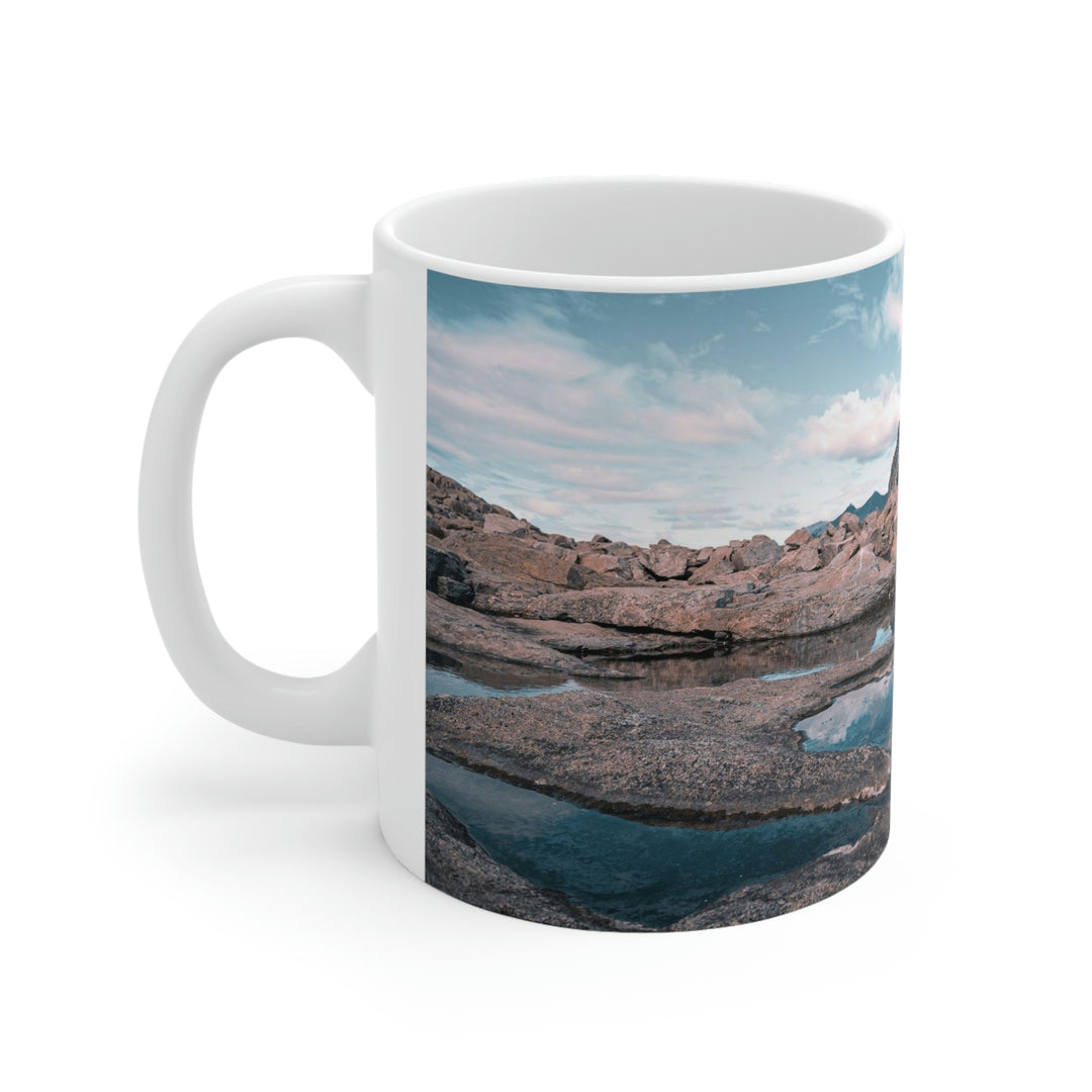 Reflecting Pools - Ceramic Mug 11oz - Visiting This World