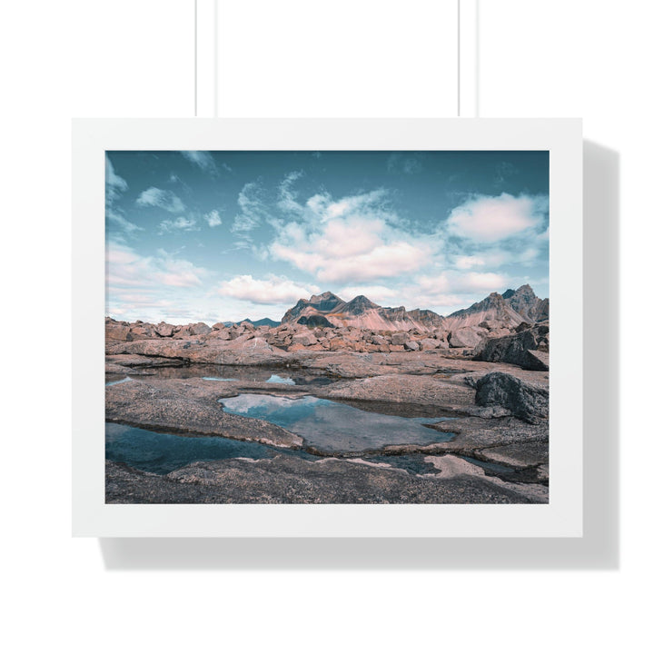 Reflecting Pools - Framed Print - Visiting This World