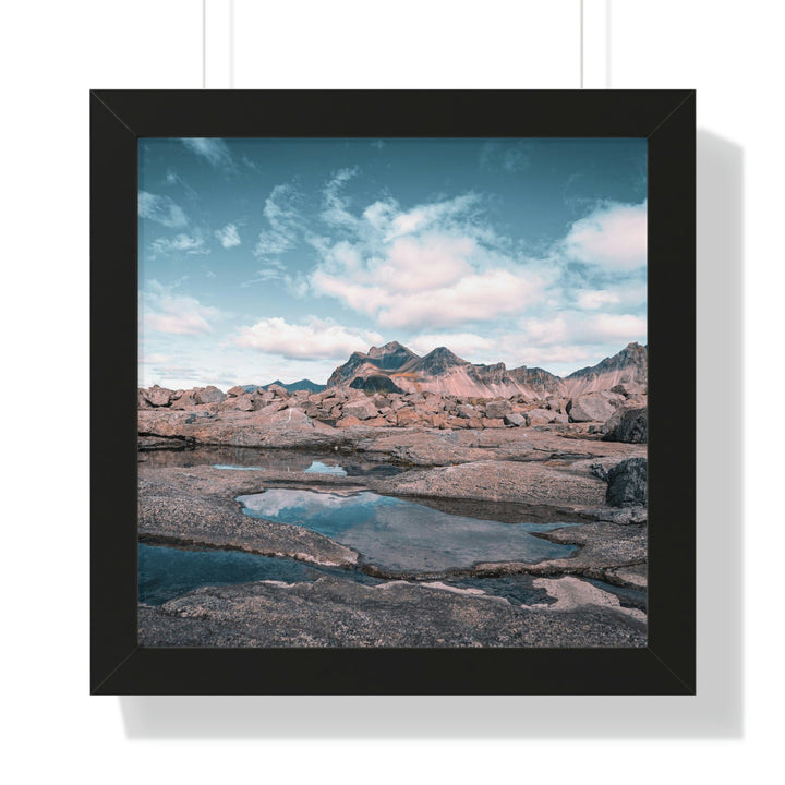 Reflecting Pools - Framed Print - Visiting This World