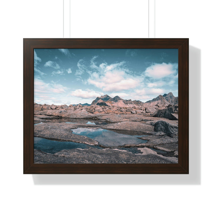 Reflecting Pools - Framed Print - Visiting This World