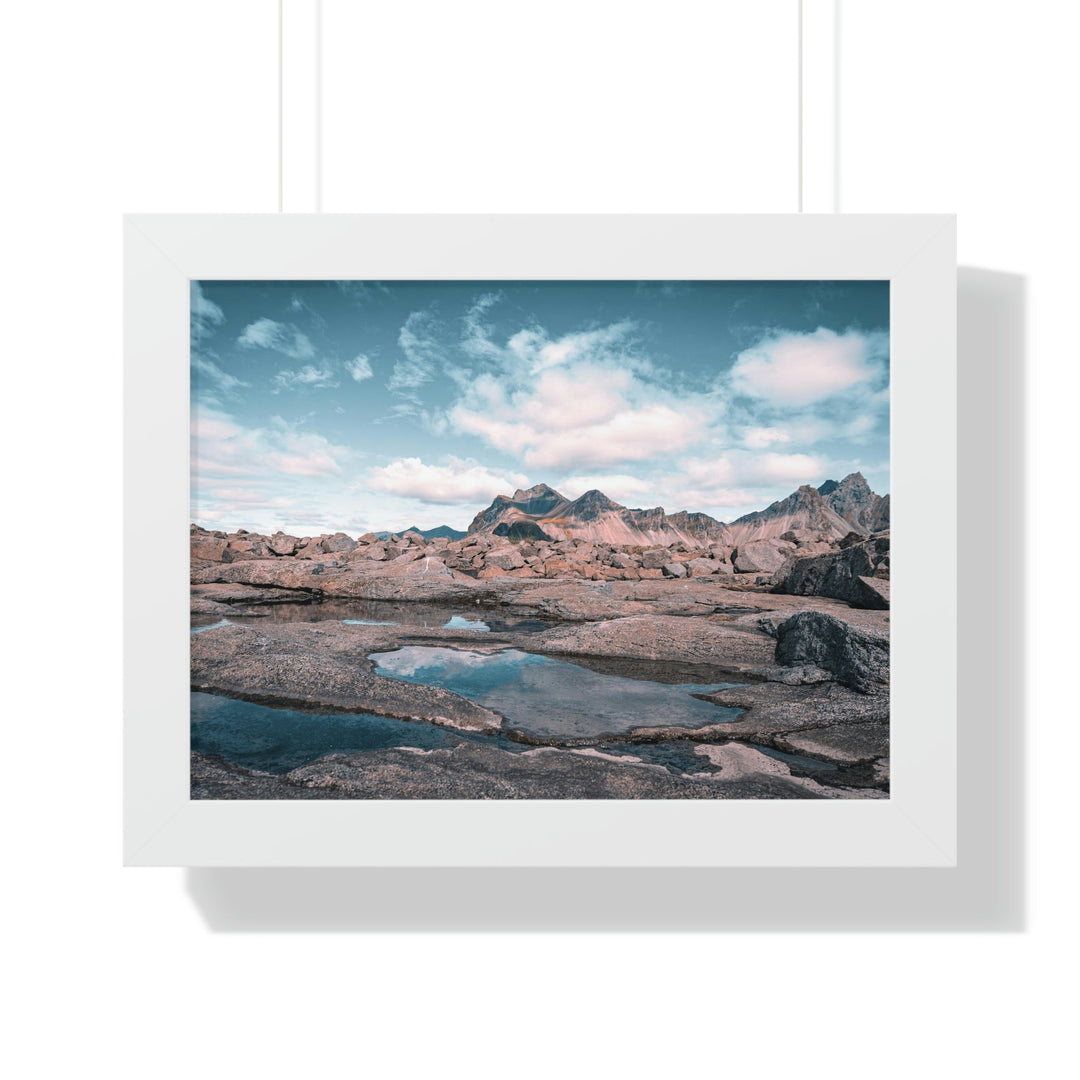 Reflecting Pools - Framed Print - Visiting This World