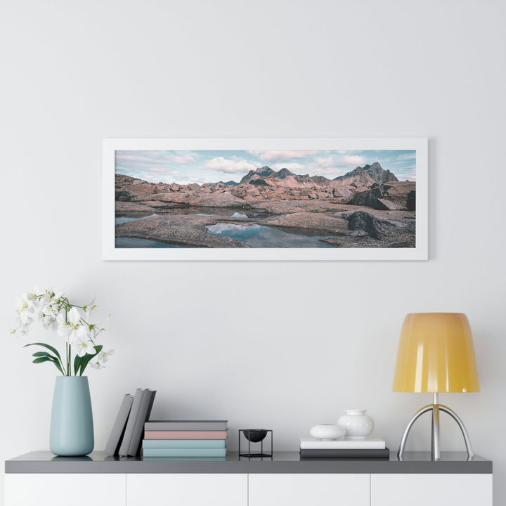 Reflecting Pools - Framed Print - Visiting This World