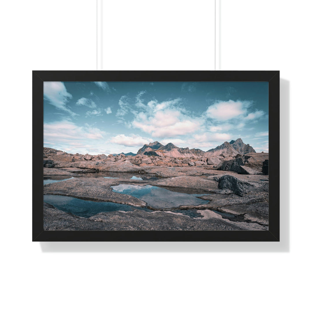 Reflecting Pools - Framed Print - Visiting This World