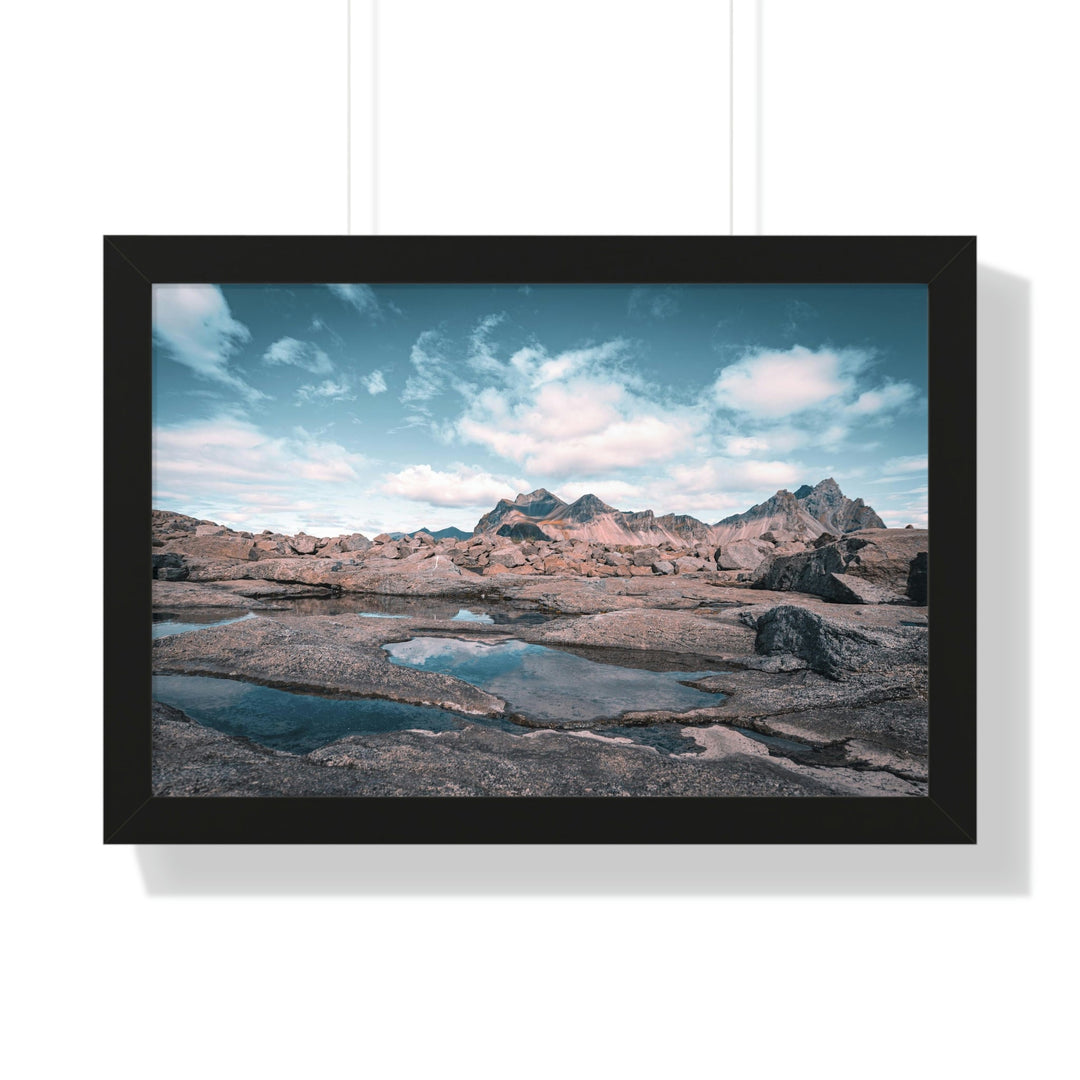 Reflecting Pools - Framed Print - Visiting This World