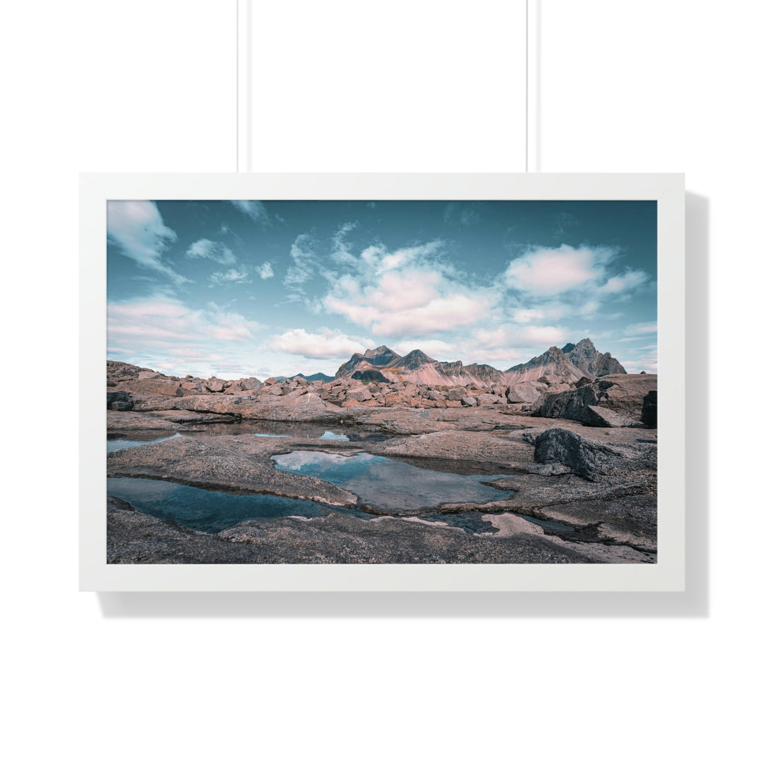 Reflecting Pools - Framed Print - Visiting This World