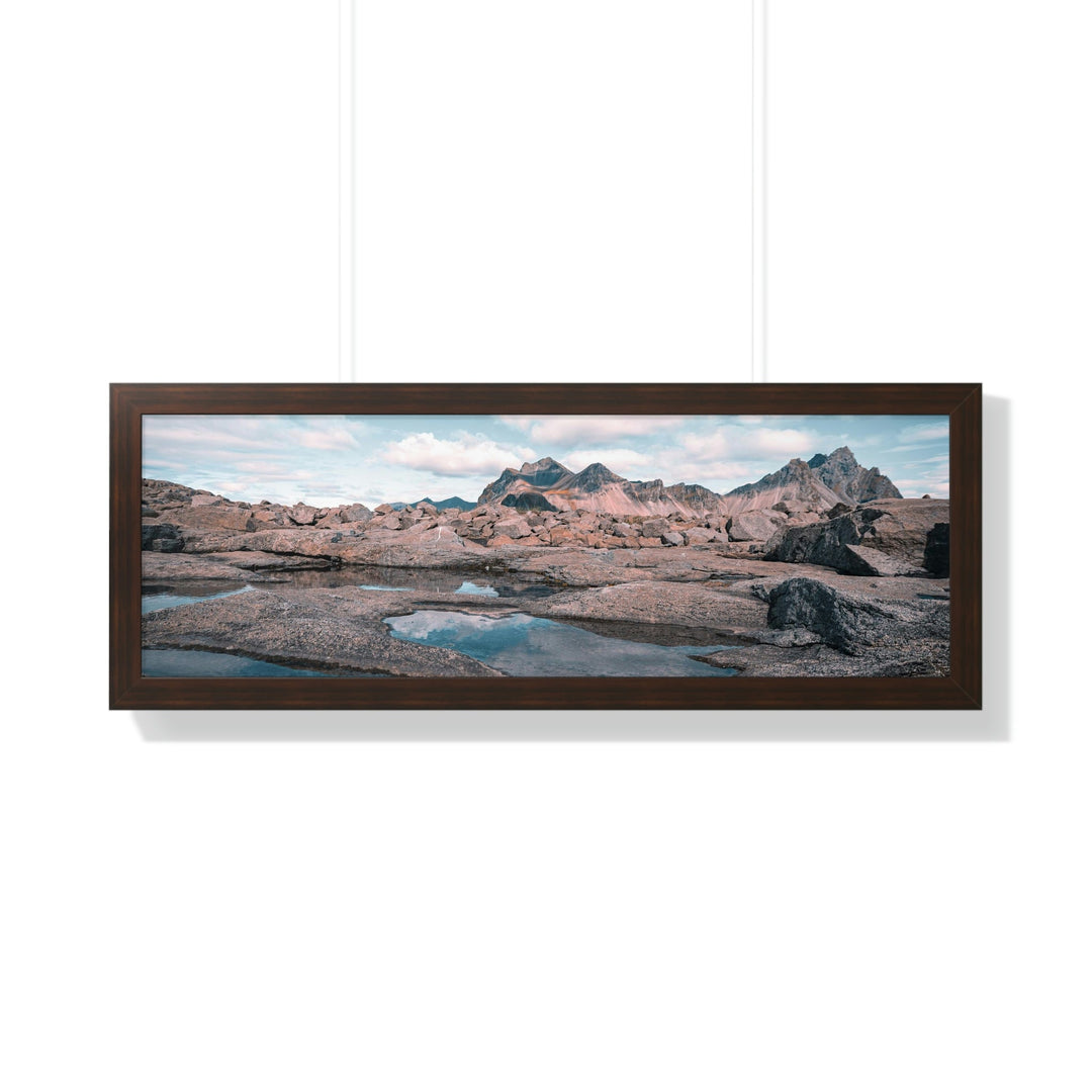 Reflecting Pools - Framed Print - Visiting This World