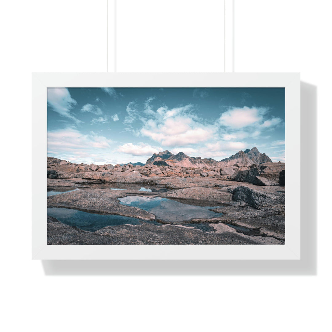 Reflecting Pools - Framed Print - Visiting This World