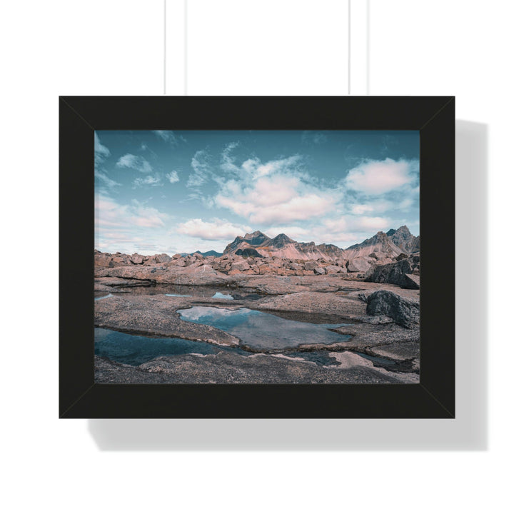 Reflecting Pools - Framed Print - Visiting This World