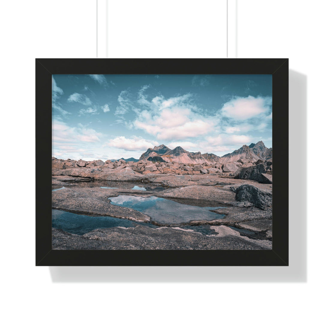 Reflecting Pools - Framed Print - Visiting This World