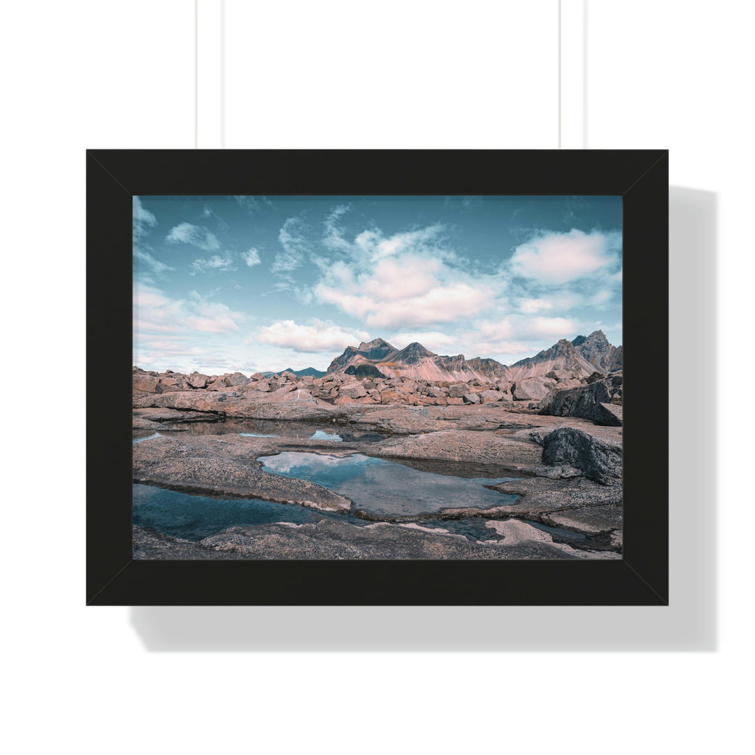 Reflecting Pools - Framed Print - Visiting This World