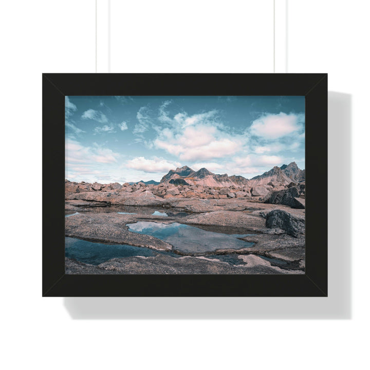 Reflecting Pools - Framed Print - Visiting This World