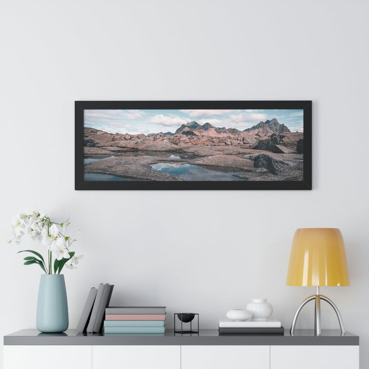 Reflecting Pools - Framed Print - Visiting This World