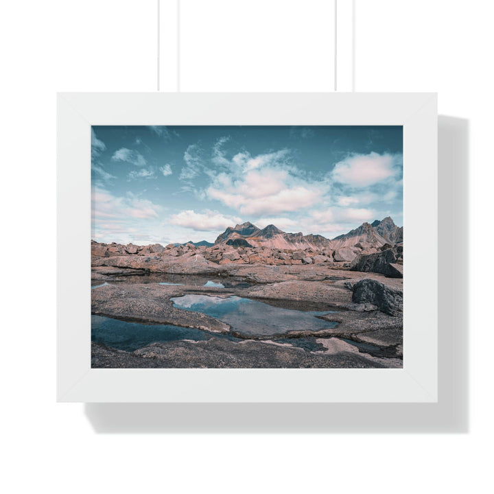 Reflecting Pools - Framed Print - Visiting This World