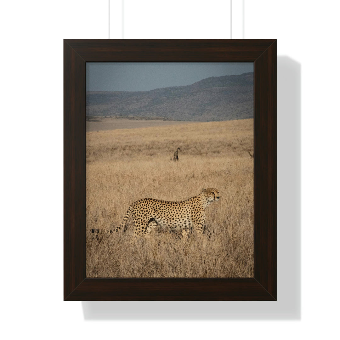 Regal Camouflage - Framed Print - Visiting This World