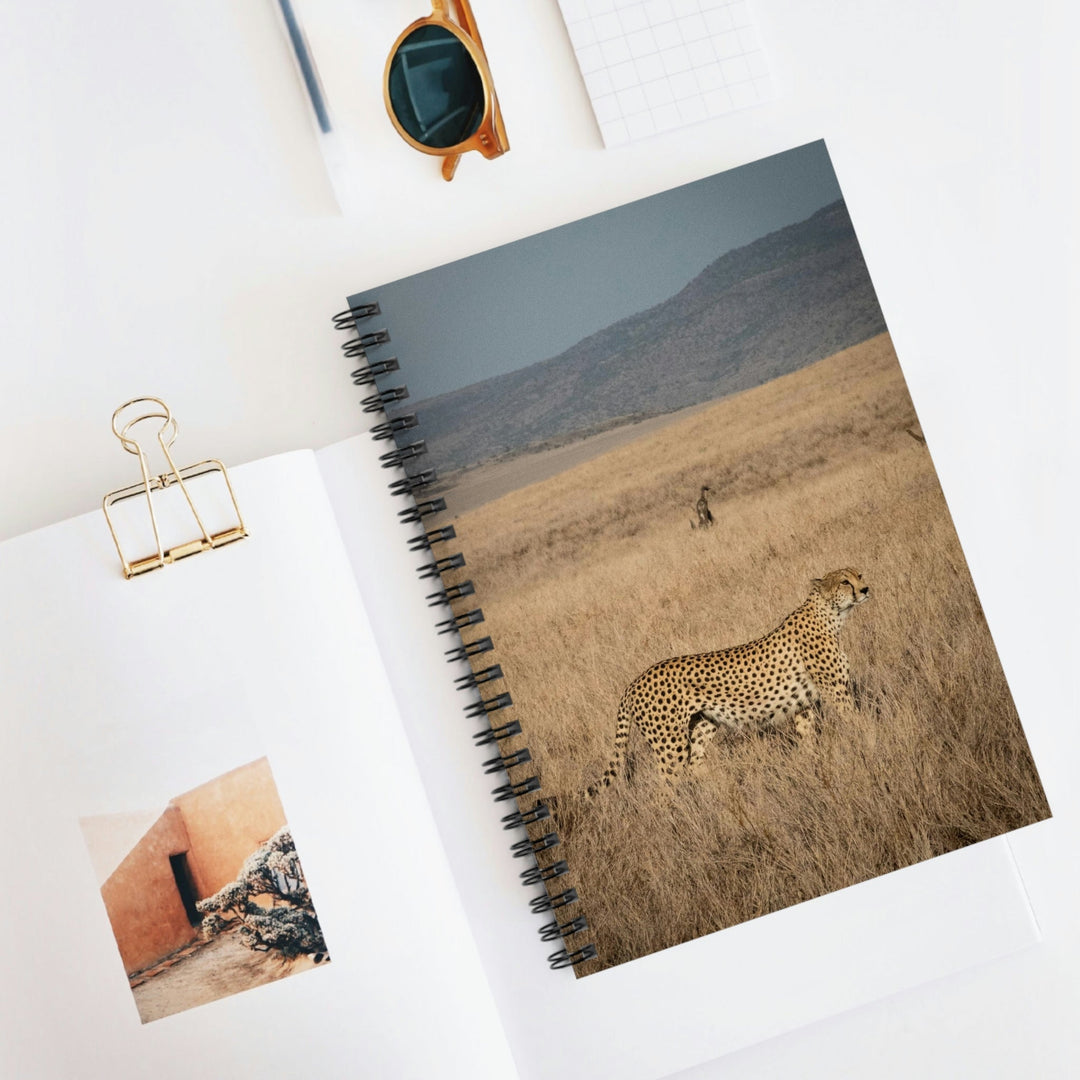 Regal Camouflage - Spiral Ruled Line Notebook - Visiting This World