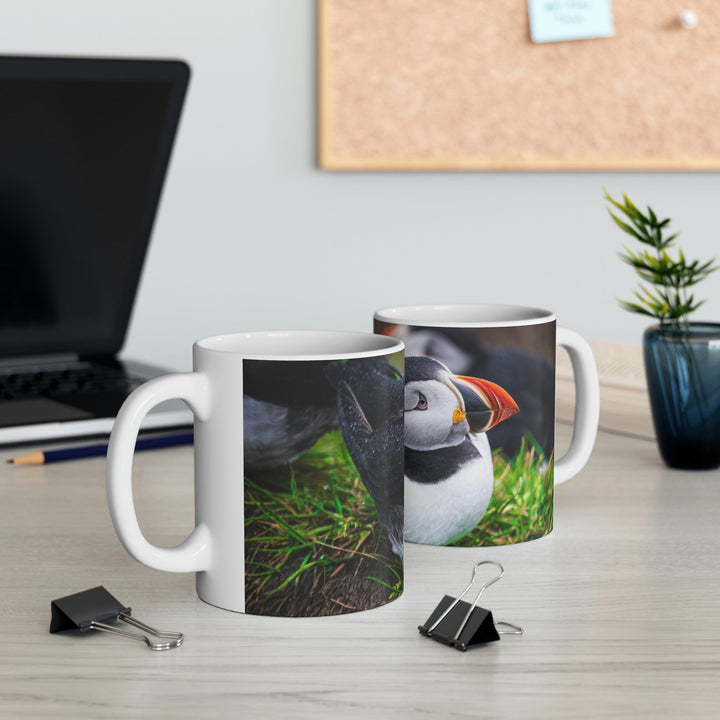 Resting Puffin - Ceramic Mug 11oz - Visiting This World