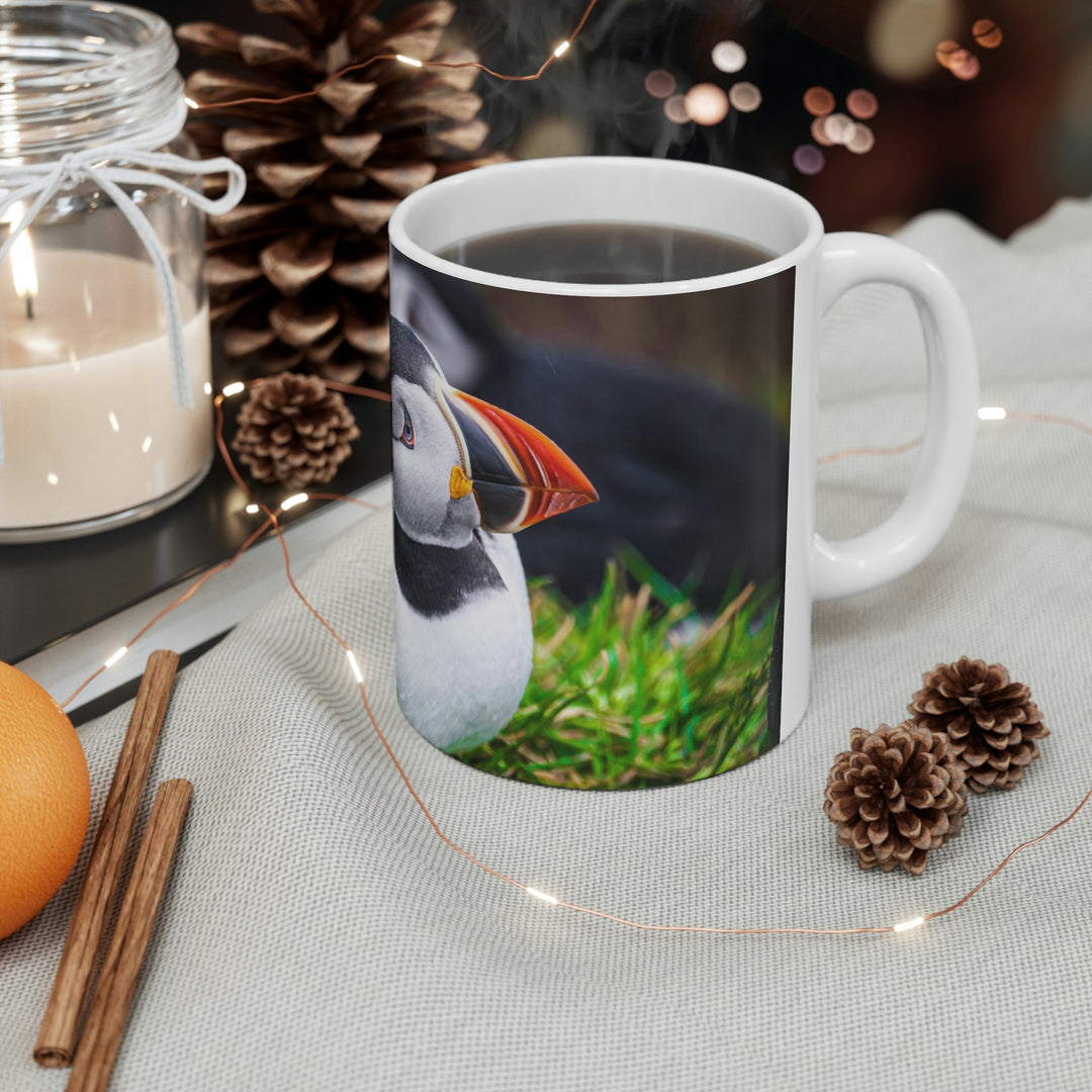 Resting Puffin - Ceramic Mug 11oz - Visiting This World