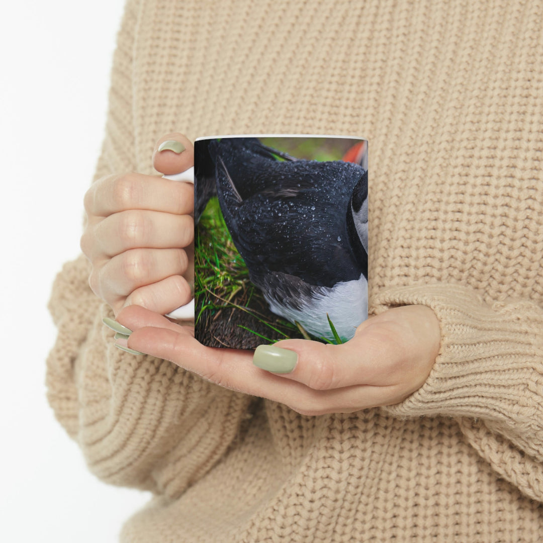 Resting Puffin - Ceramic Mug 11oz - Visiting This World