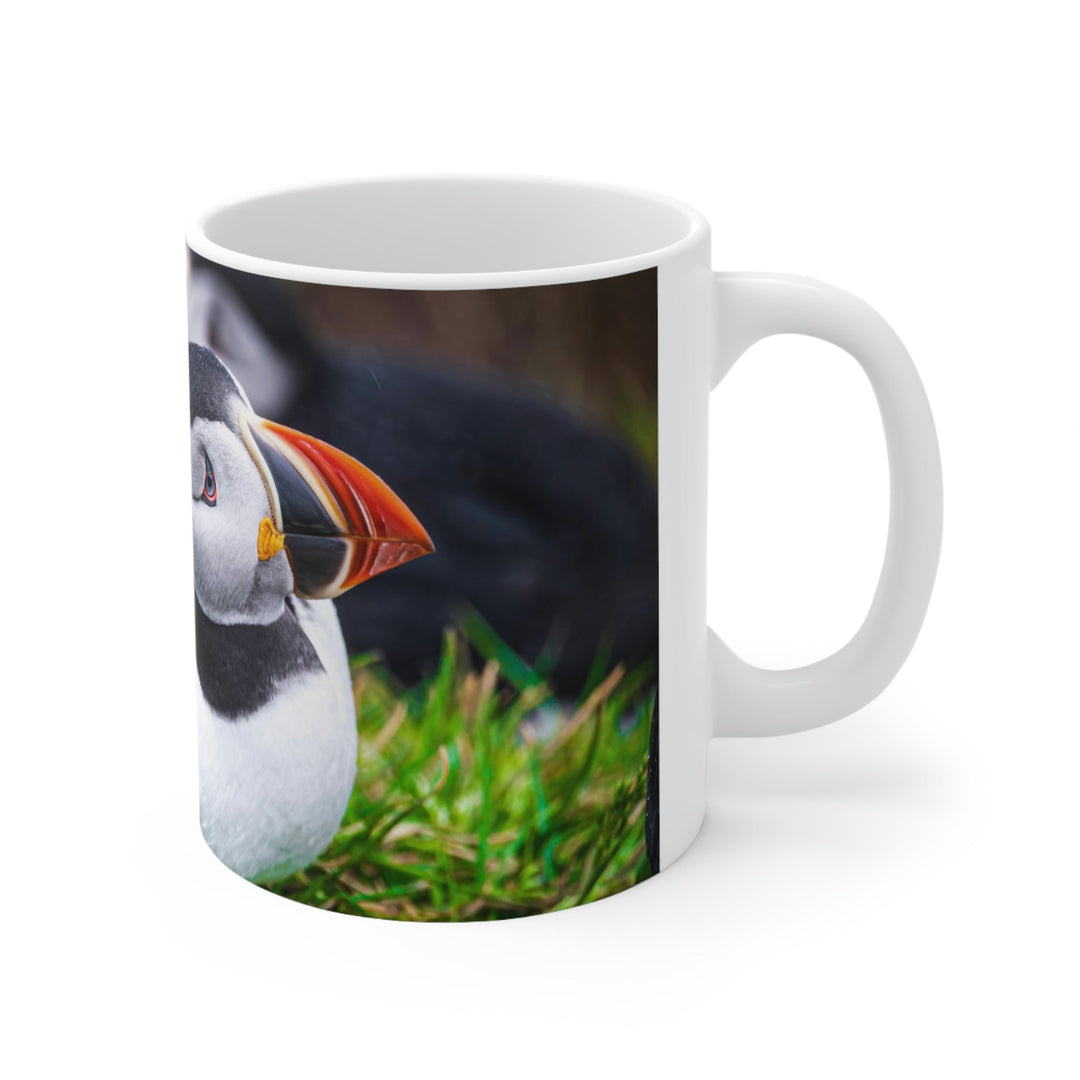 Resting Puffin - Ceramic Mug 11oz - Visiting This World