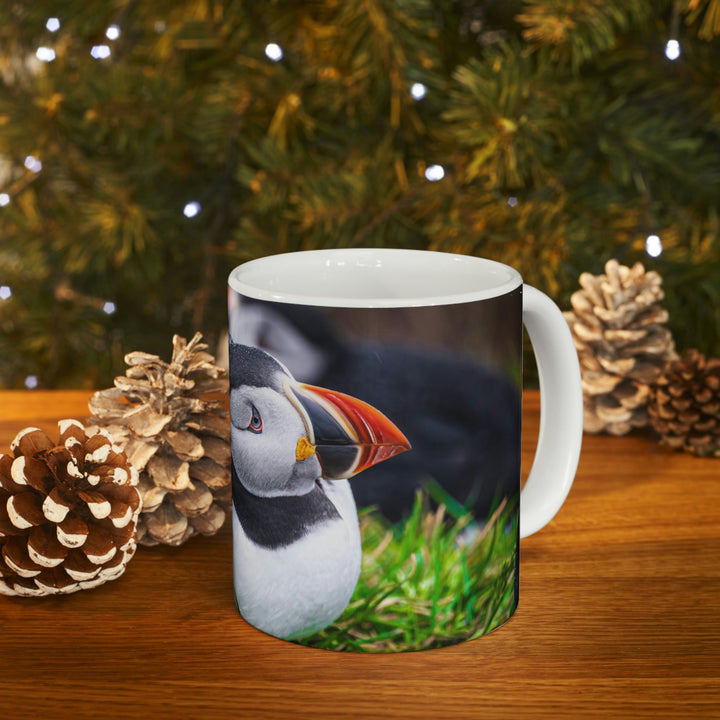 Resting Puffin - Ceramic Mug 11oz - Visiting This World