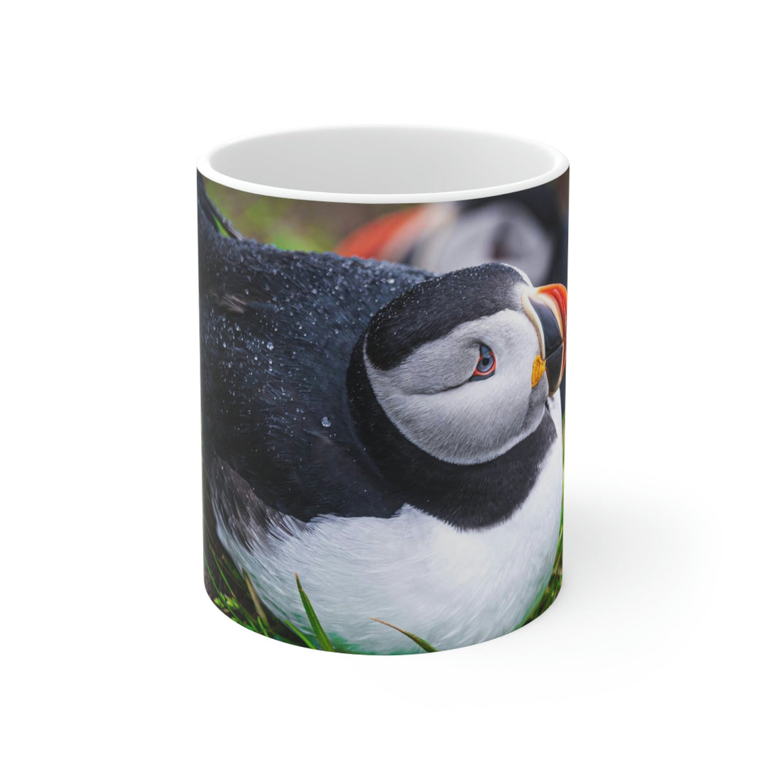 Resting Puffin - Ceramic Mug 11oz - Visiting This World