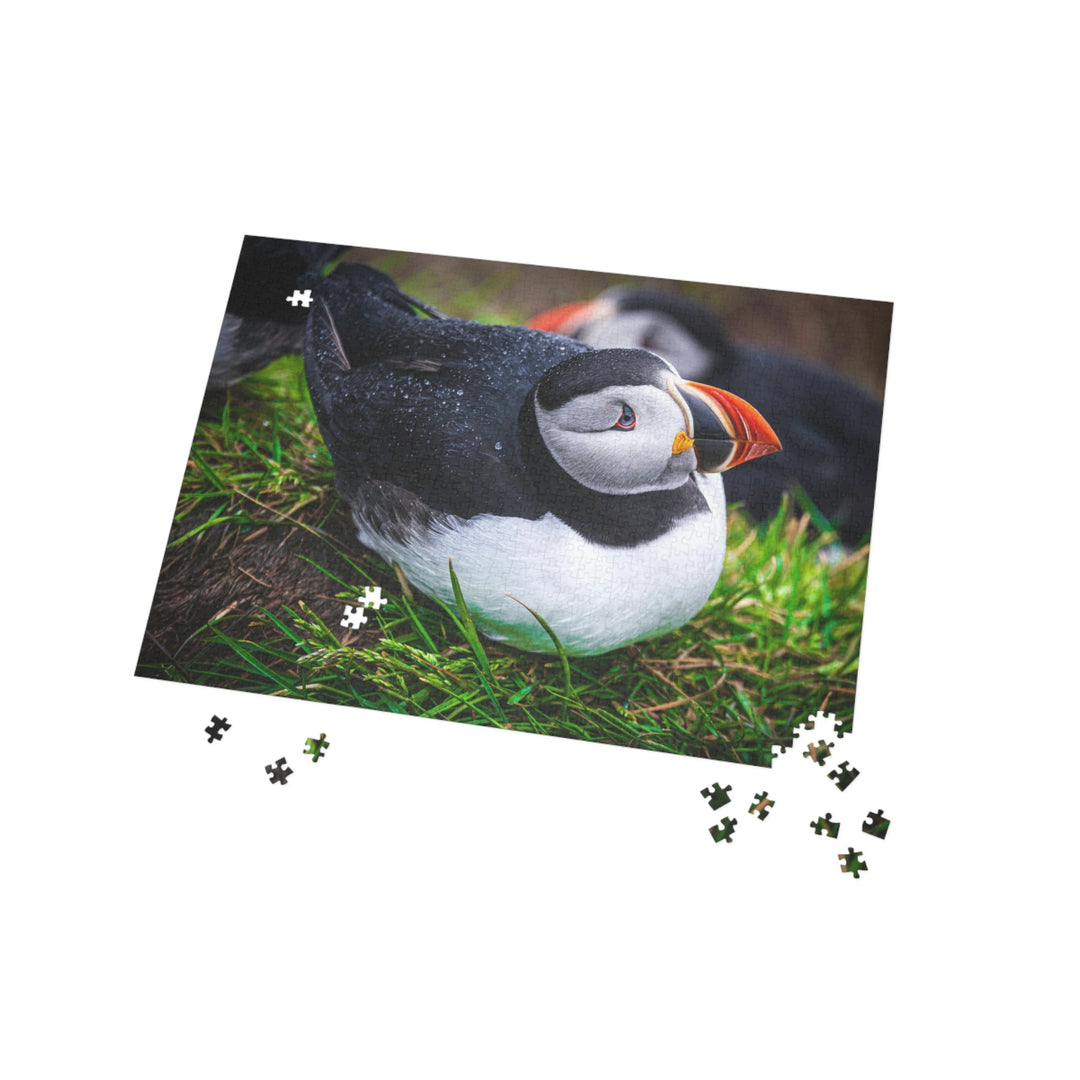 Resting Puffin - Nature Puzzle (96, 252, 500, 1000-Piece) - Visiting This World