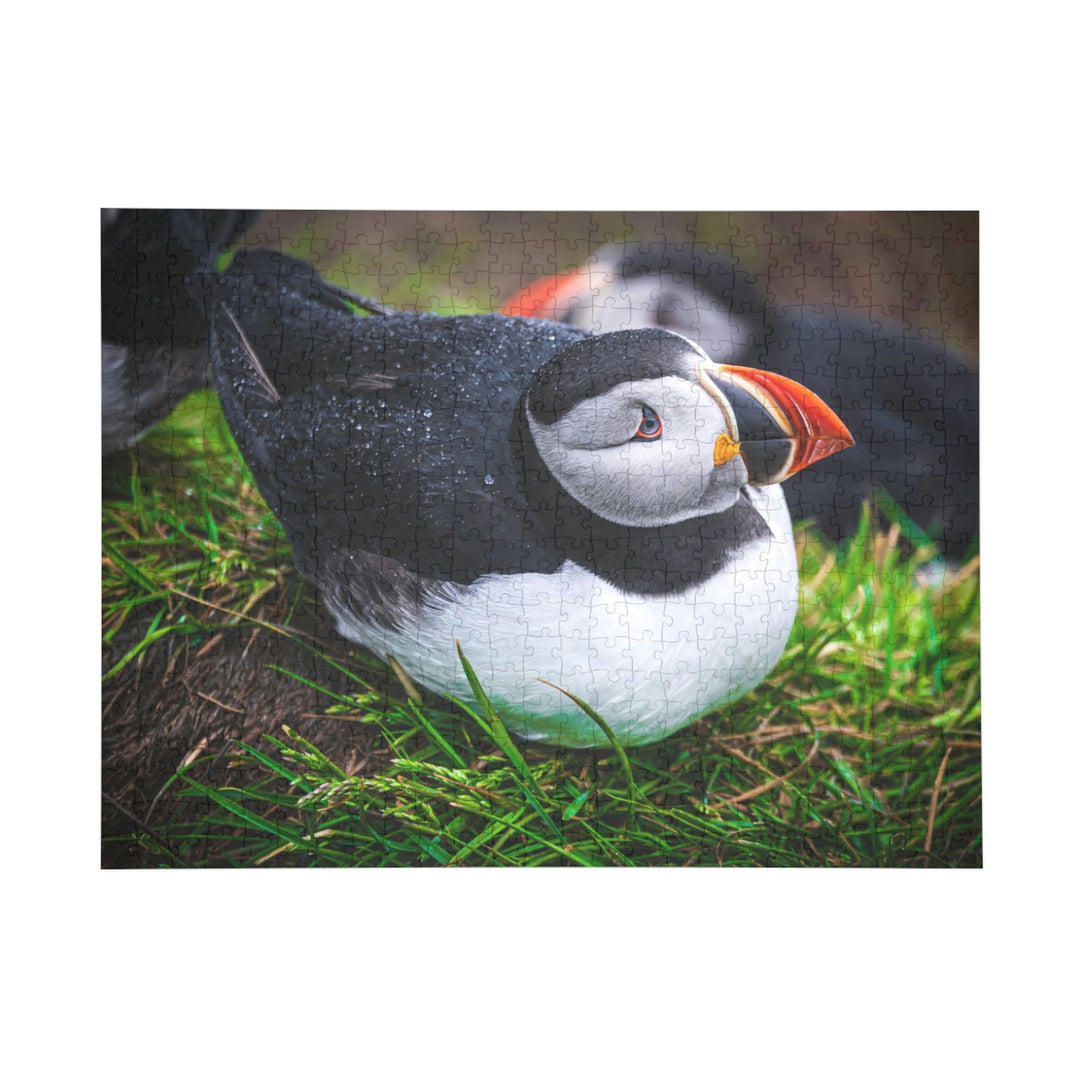 Resting Puffin - Nature Puzzle (96, 252, 500, 1000-Piece) - Visiting This World