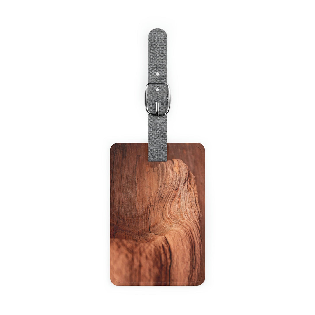 Sedimentary Rock Curves - Luggage Tag - Visiting This World