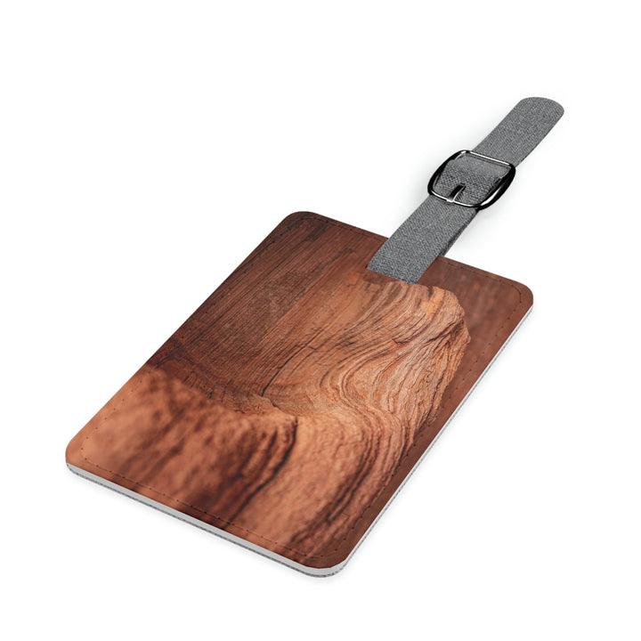 Sedimentary Rock Curves - Luggage Tag - Visiting This World