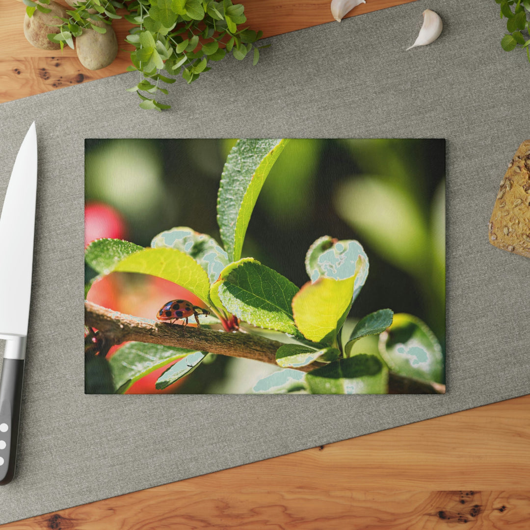 Spotted Investigation - Glass Cutting Board - Visiting This World