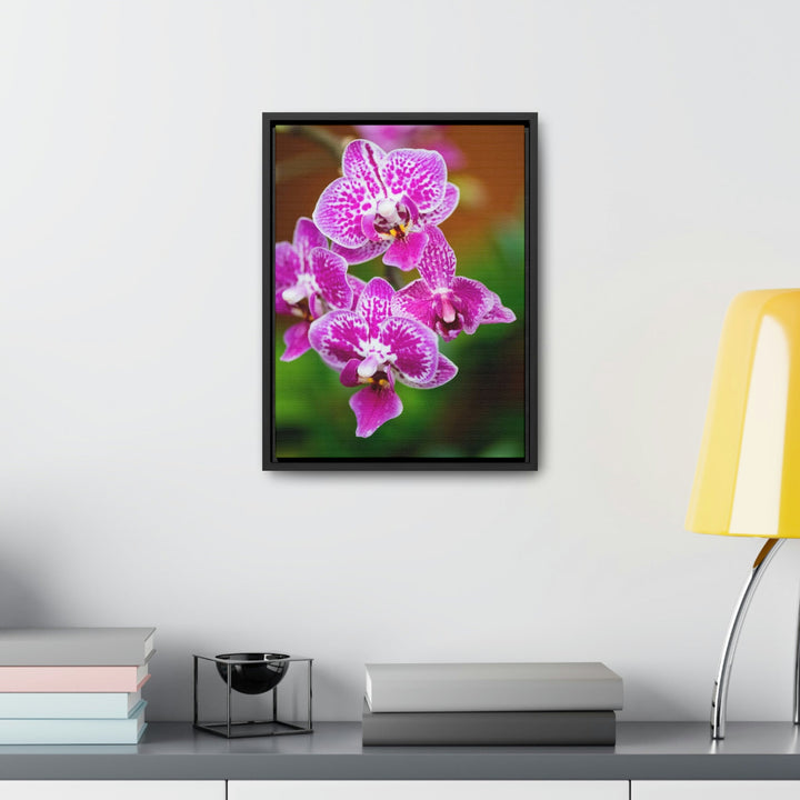 Spotted Orchid - Canvas with Frame - Visiting This World