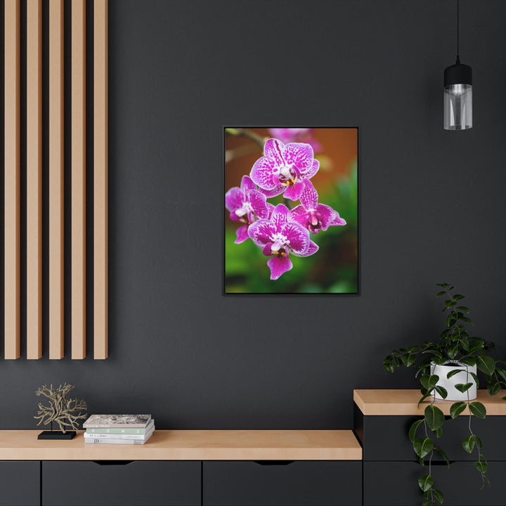 Spotted Orchid - Canvas with Frame - Visiting This World