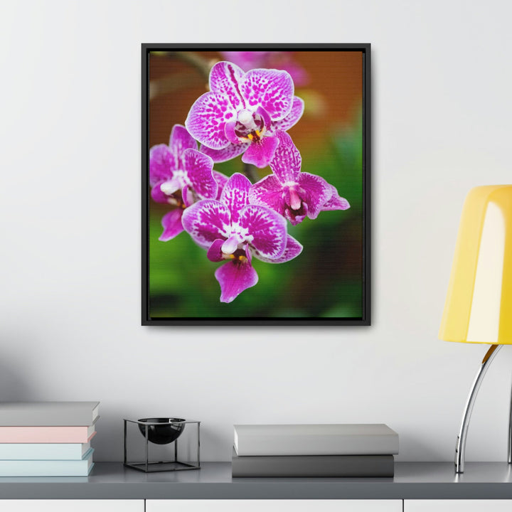 Spotted Orchid - Canvas with Frame - Visiting This World