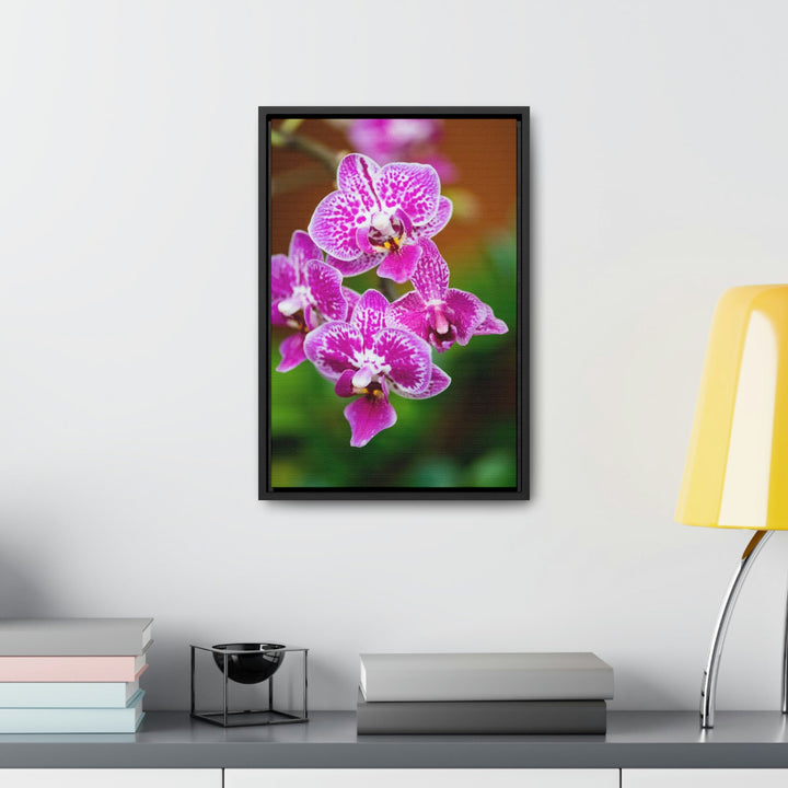 Spotted Orchid - Canvas with Frame - Visiting This World