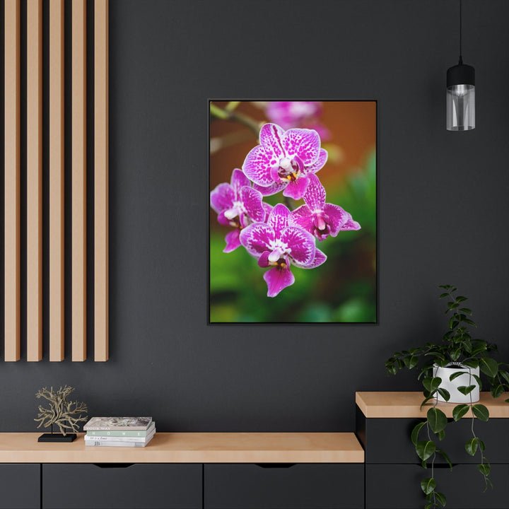 Spotted Orchid - Canvas with Frame - Visiting This World