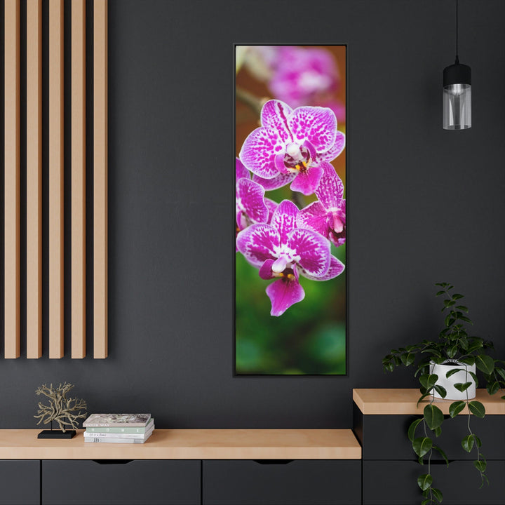 Spotted Orchid - Canvas with Frame - Visiting This World