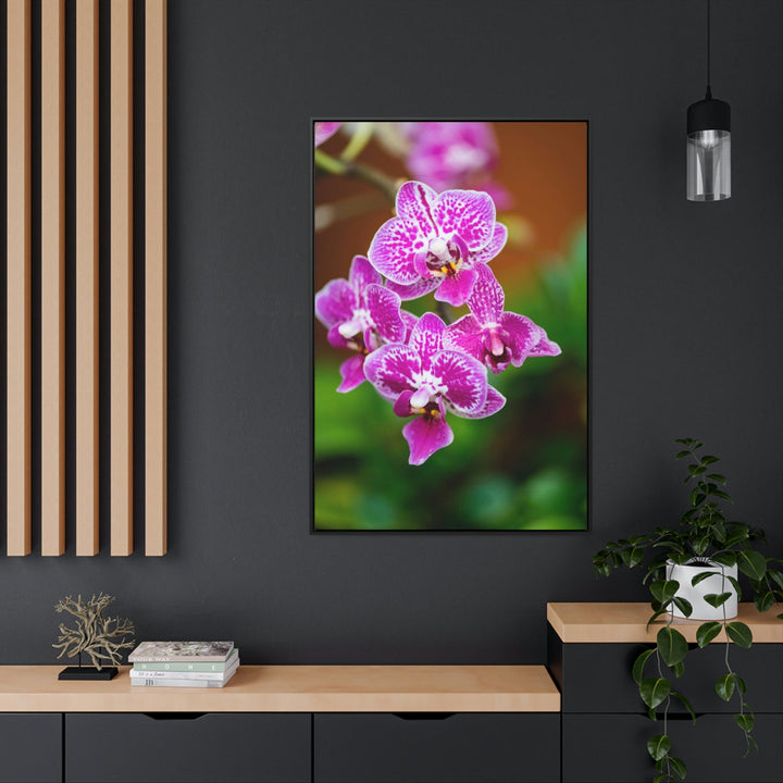 Spotted Orchid - Canvas with Frame - Visiting This World