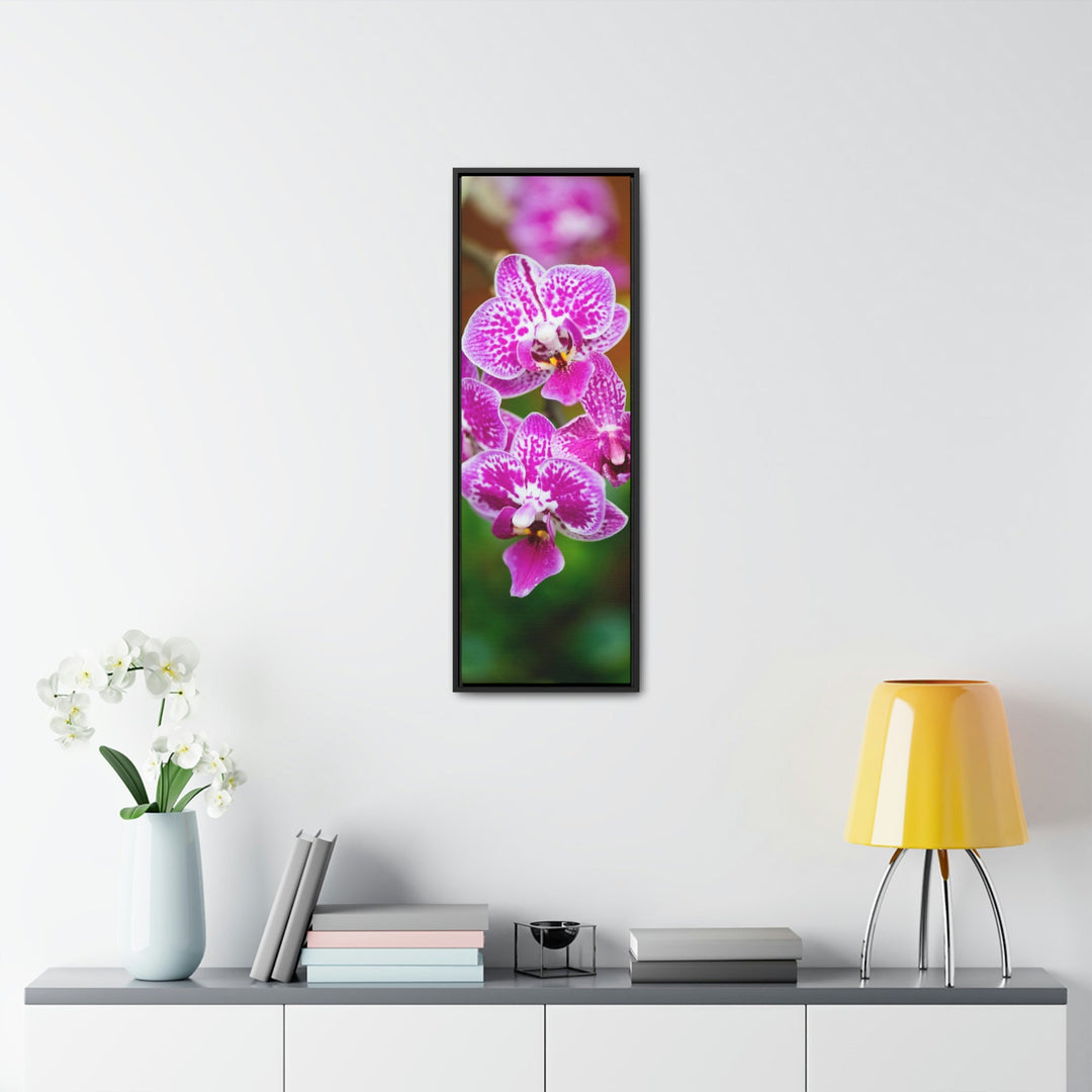 Spotted Orchid - Canvas with Frame - Visiting This World