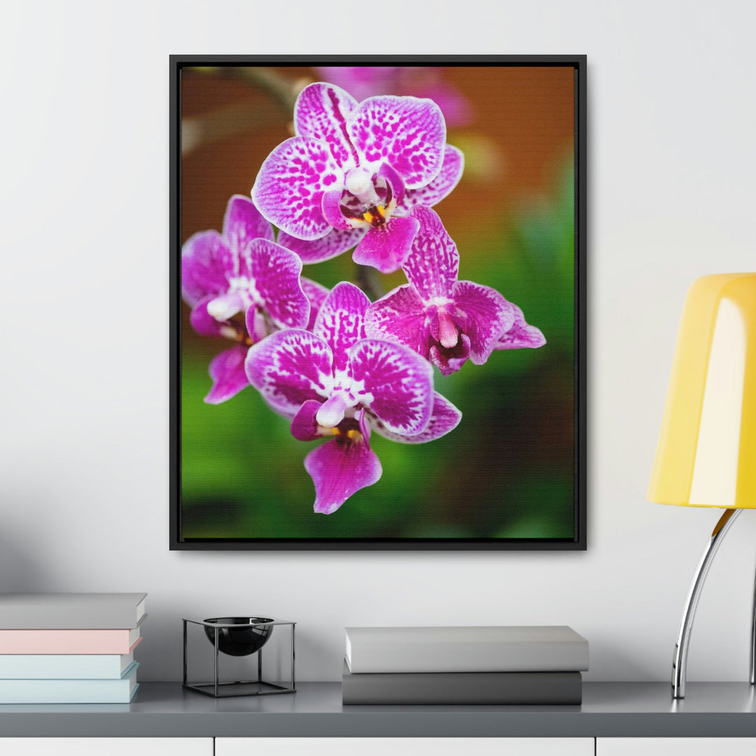 Spotted Orchid - Canvas with Frame - Visiting This World