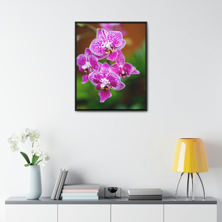 Spotted Orchid - Canvas with Frame - Visiting This World