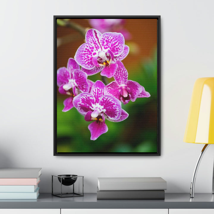 Spotted Orchid - Canvas with Frame - Visiting This World