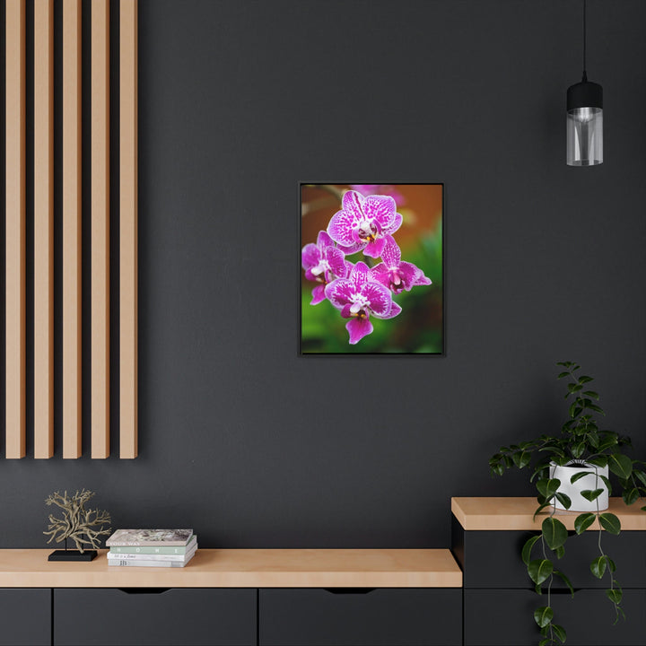 Spotted Orchid - Canvas with Frame - Visiting This World