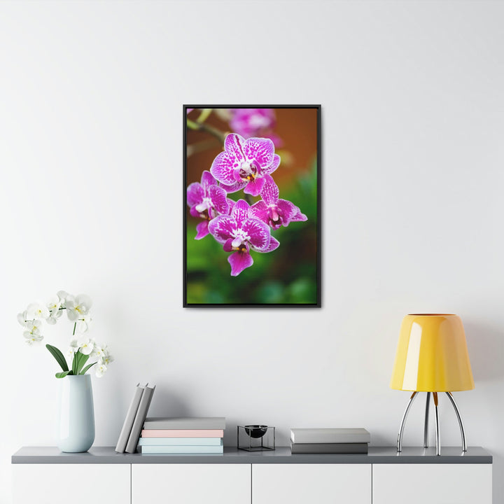 Spotted Orchid - Canvas with Frame - Visiting This World