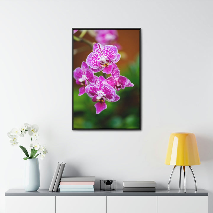 Spotted Orchid - Canvas with Frame - Visiting This World