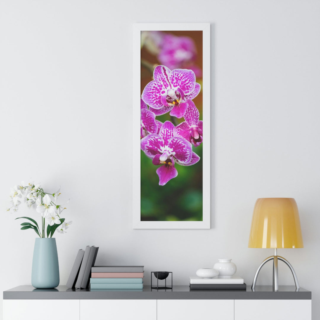 Spotted Orchid - Framed Print - Visiting This World